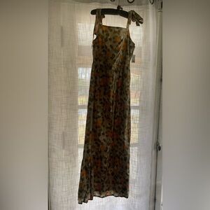 Garden Party Orange Blossom Maxi w/ Tie Straps 🍊🌼🌱